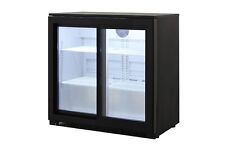 Cookology CCBF210BK 210 Litre Commercial Back Bar Chiller Fridge - in Black
