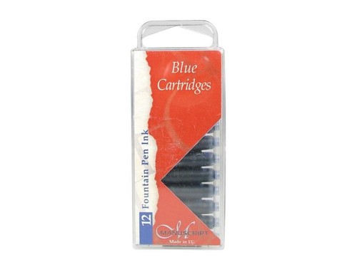 Manuscript ink cartridges blue - manuscript,