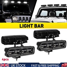 4pcs 6inch LED Work Light Bar