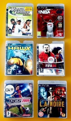 Ps3 games bundle - complete, l.a