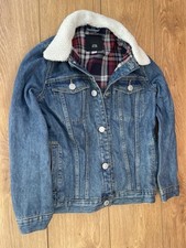Kids River Island Denim Jacket Size 12 Years in Good Condition