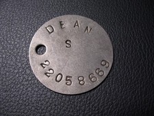 WW2 dog tag - Ex Forgotten