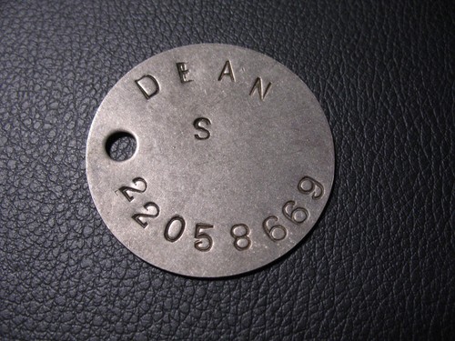 Ww2 dog tag ex forgotten - ex,