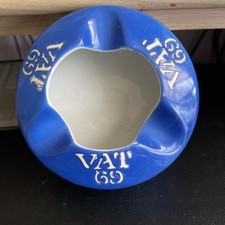 VERY RARE SANDERSON'S LIQUEURSCOTCH WHISKY ,"VAT 69" ASHTRAY VGC.
