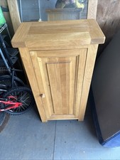 Solid Oak Storage Cabinet