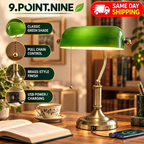 Desk lamp with usb ports - lamp,