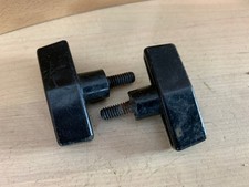 Lot of 2x LUDWIG 80s Vtg Black