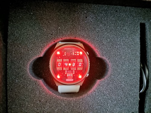 Retro led watch - retro, timered
