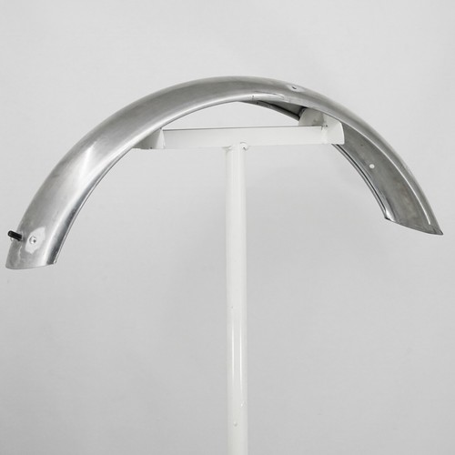 Triumph mudguard front - front, alloy