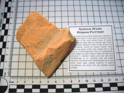 Roman samian ware - samian, terra