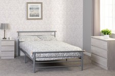 4ft Small Double Metal Bed