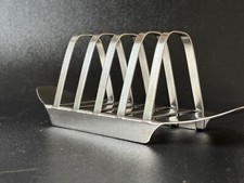 Iconic OLD HALL Campden TOAST RACK Satin Stainless Steel Robert WELCH 1960's MCM