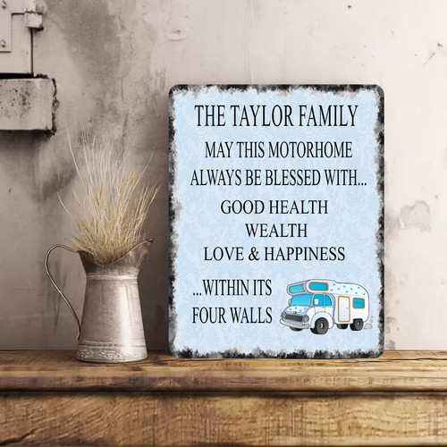 Personalised caravan camping - personalised,