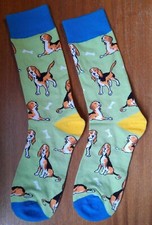 Novelty Beagle Socks Hunting