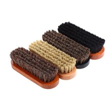 Horsehair Shoe Brush Wooden
