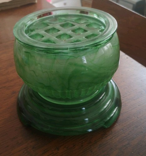Antique davidson cloud glass - davidson,