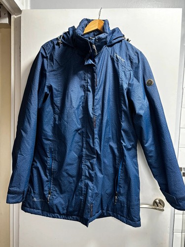 Regatta blue raincoat with