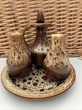 Fosters Cornish Ceramic Cruet