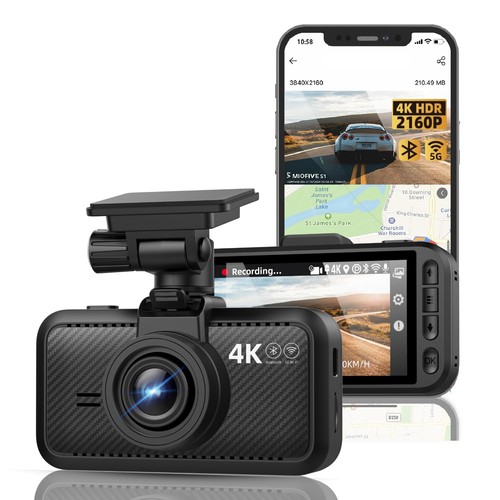 Miofive dash cam for - miofive, 4k