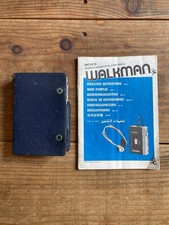 Sony Walkman TPS-L2 with original leather case and Operating Instructions