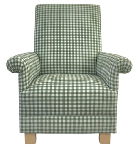 Natural gingham fabric - natural,