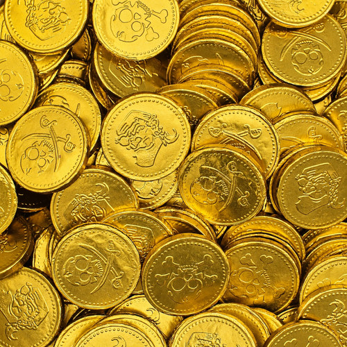 Pirate gold milk chocolate - pirate,