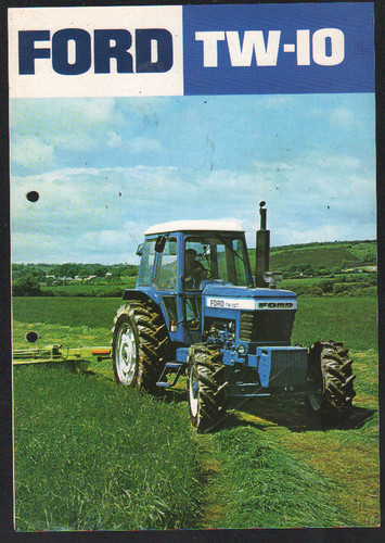 1980 ford tractor - "tw-10",