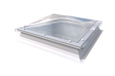 Mardome Fixed Polycarbonate Window Rooflight, Flat Roof Dome Kerbed Skylight 
