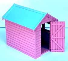 Dolls House Wooden Shed Garden