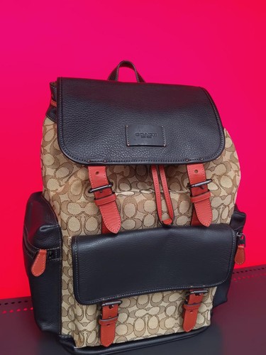 Coach backpack black - coach, leather