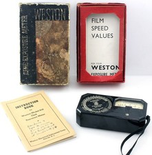 box vintage Weston Cine
