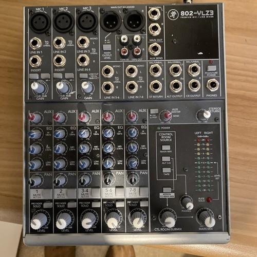 Mackie 802 vlz3 - audio, mixer