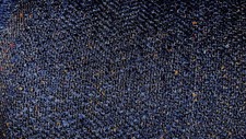3m Heavy Italian Chanelle Boucle Blue wool  fabric for coats  150 cm wide