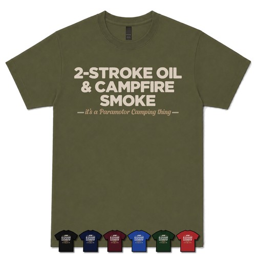 Stroke oil campfire smoke - 2-stroke, &