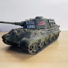 Tamiya king tiger - tiger, 1/16