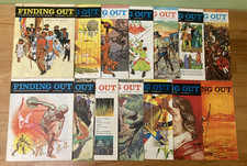 Collection of 14 x Vintage FINDING OUT Weekly Magazines from 1967