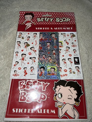 Betty boop sticker and - sticker, album