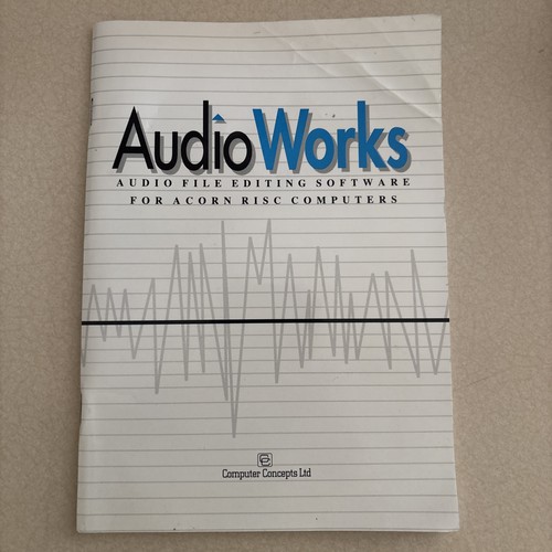 Audioworks user manual - audioworks,