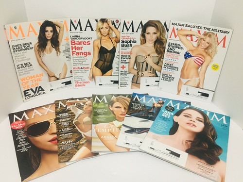 Maxim magazines 2014 - maxim, eva
