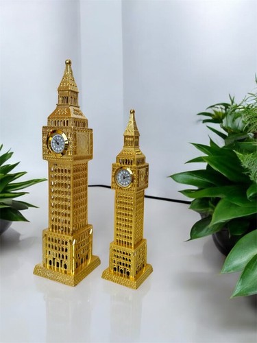 Gold metal london big ben - big,