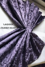 LAVENDER PURPLE CRUSHED VELVET