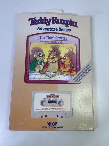 Teddy ruxpin book - teddy, cassette