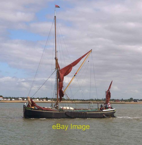Photo 6x4 sailing barge - photo,
