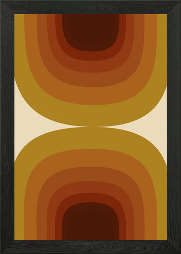 Vintage 70s retro geometric - vintage,