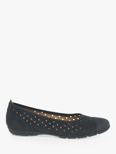 Gabor women nubuck flat - gabor, women's