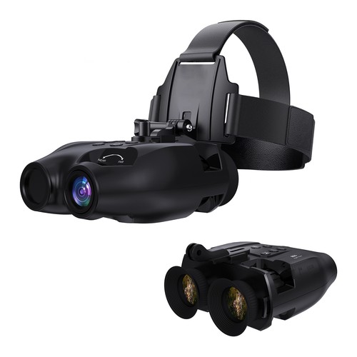 Head mounted night vision - head-mounted,
