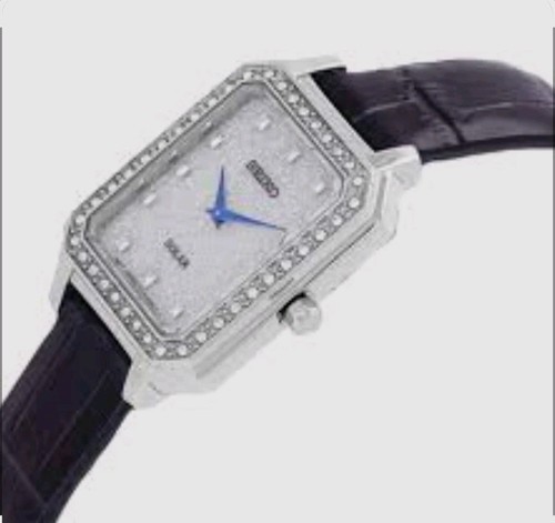 Seiko tank watch - tank, diamonds