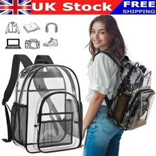 Clear Backpack PVC Transparent