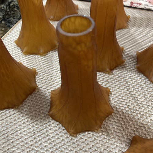 Vintage amber glass - 3,