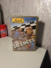 Vintage Amstrad 3d Cyrus 11 3d Chess Tape Cassette Computer Game Used Retro Rare